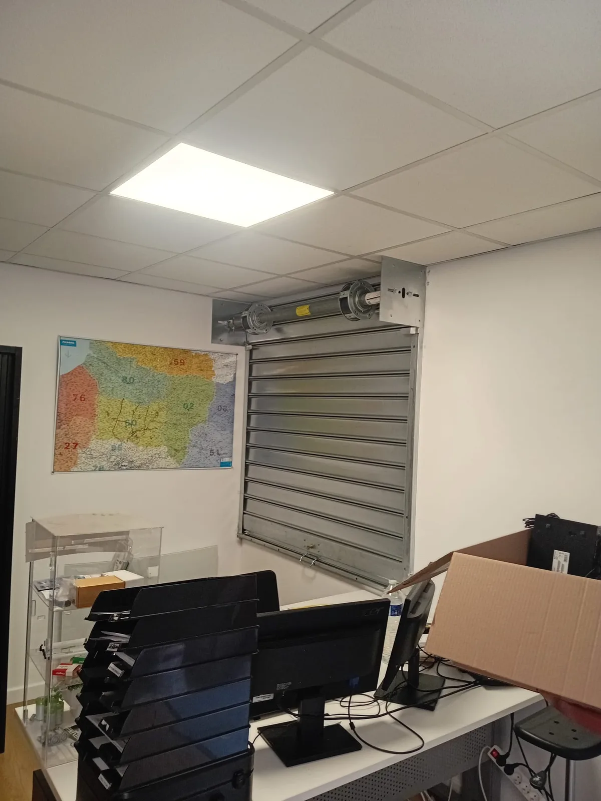 Installation et pose de rideau métallique à Paris 20